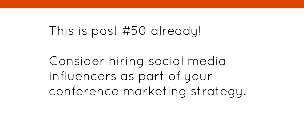 50 posts! – 365 Meeting and Event Ideas 50/365